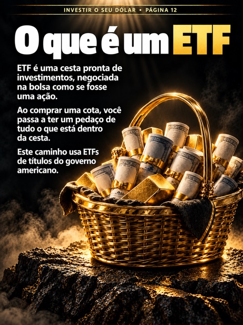 Investir o seu dólar, opcional: O que é um ETF