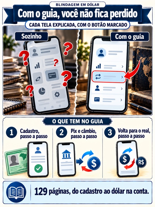 Com o guia, você não fica perdido
