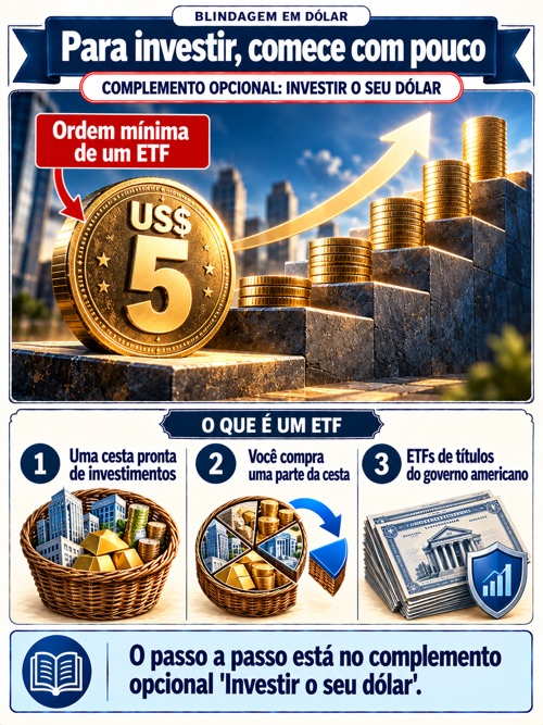 Para investir, comece com pouco (complemento opcional)